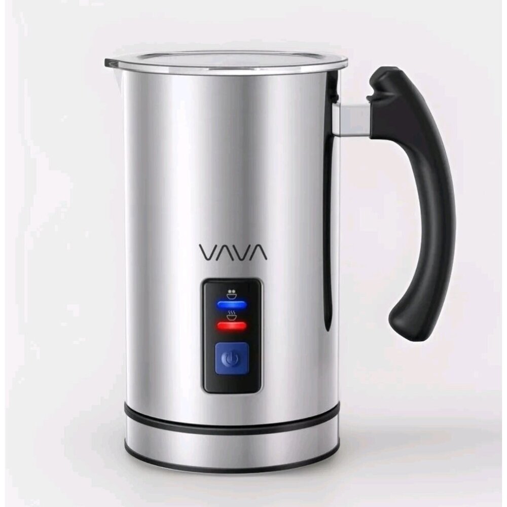 VAVA EB008 MILK FROTHER ELECTRIC STEAMER STAINLESS STEEL FOAM MAKER BNIB